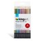 KINGART® Metallic Colored Pencils, Set of 12 Unique Colors